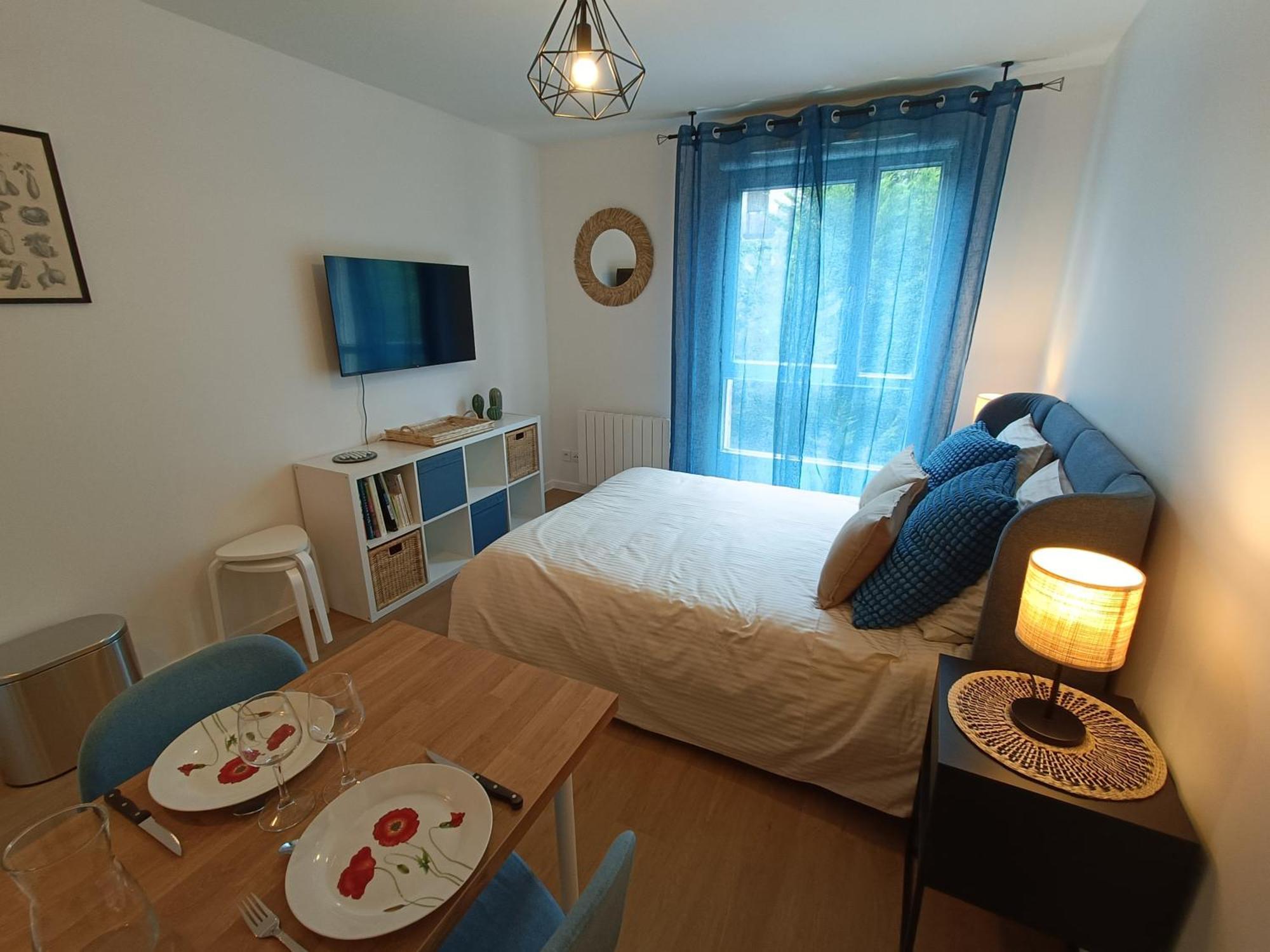 Studio Cosy Neuf + Lit Bebe A 4 Minutes Rer A Montévrain Exterior foto